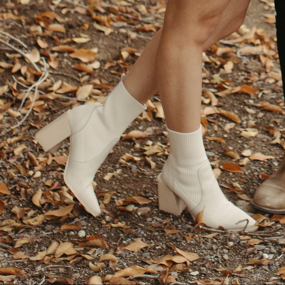 Tackle Bone Leather Booties | Steve Madden